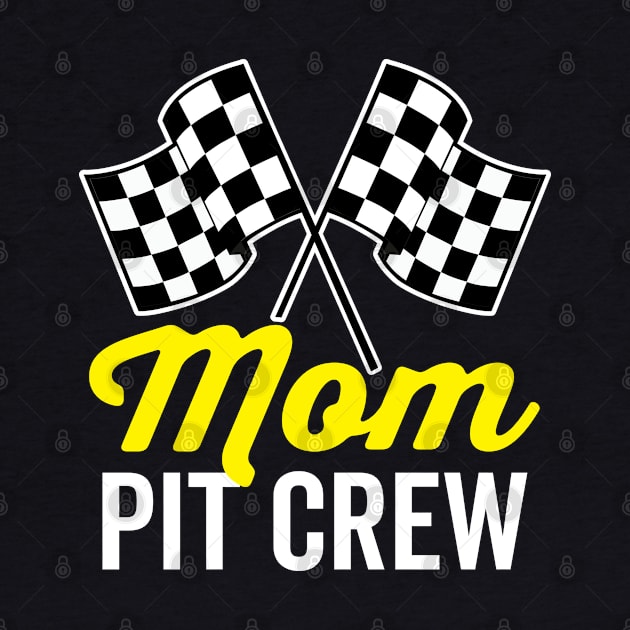 Mom Pit Crew by DetourShirts